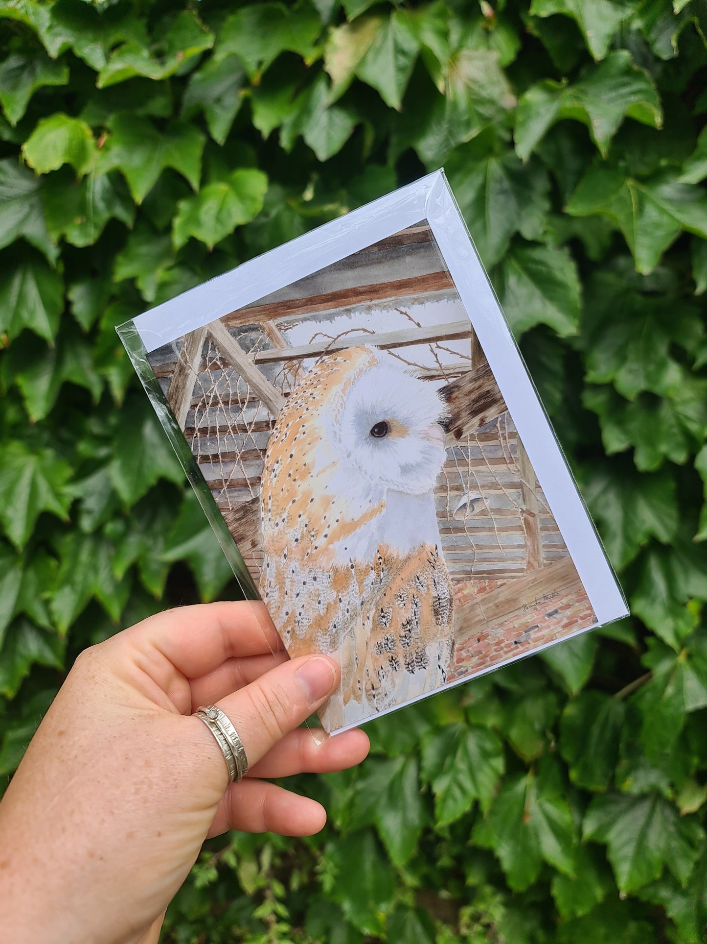 Back to the Barn - Greetings Card