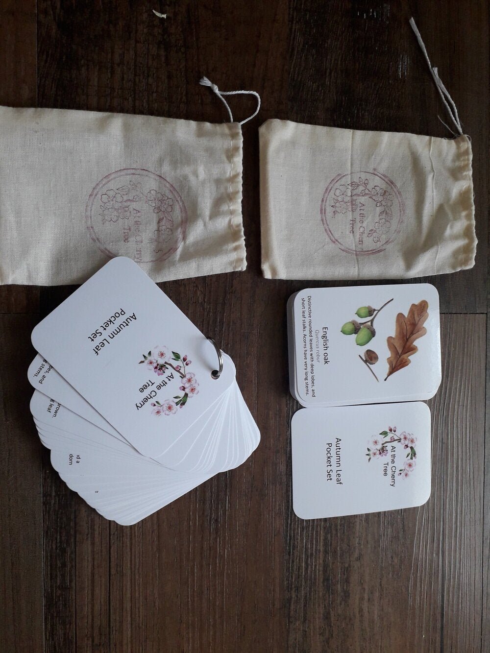 Autumn Leaf Identification - Pocket Set - At the Cherry Tree