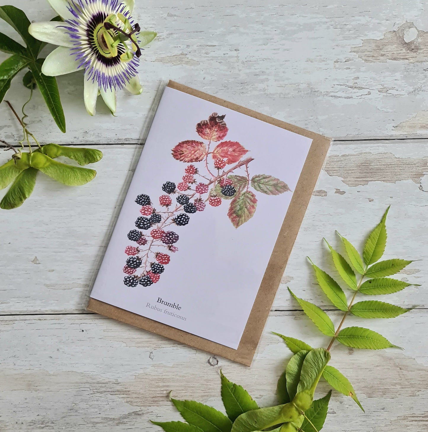 Bramble - Greetings Card - At the Cherry Tree