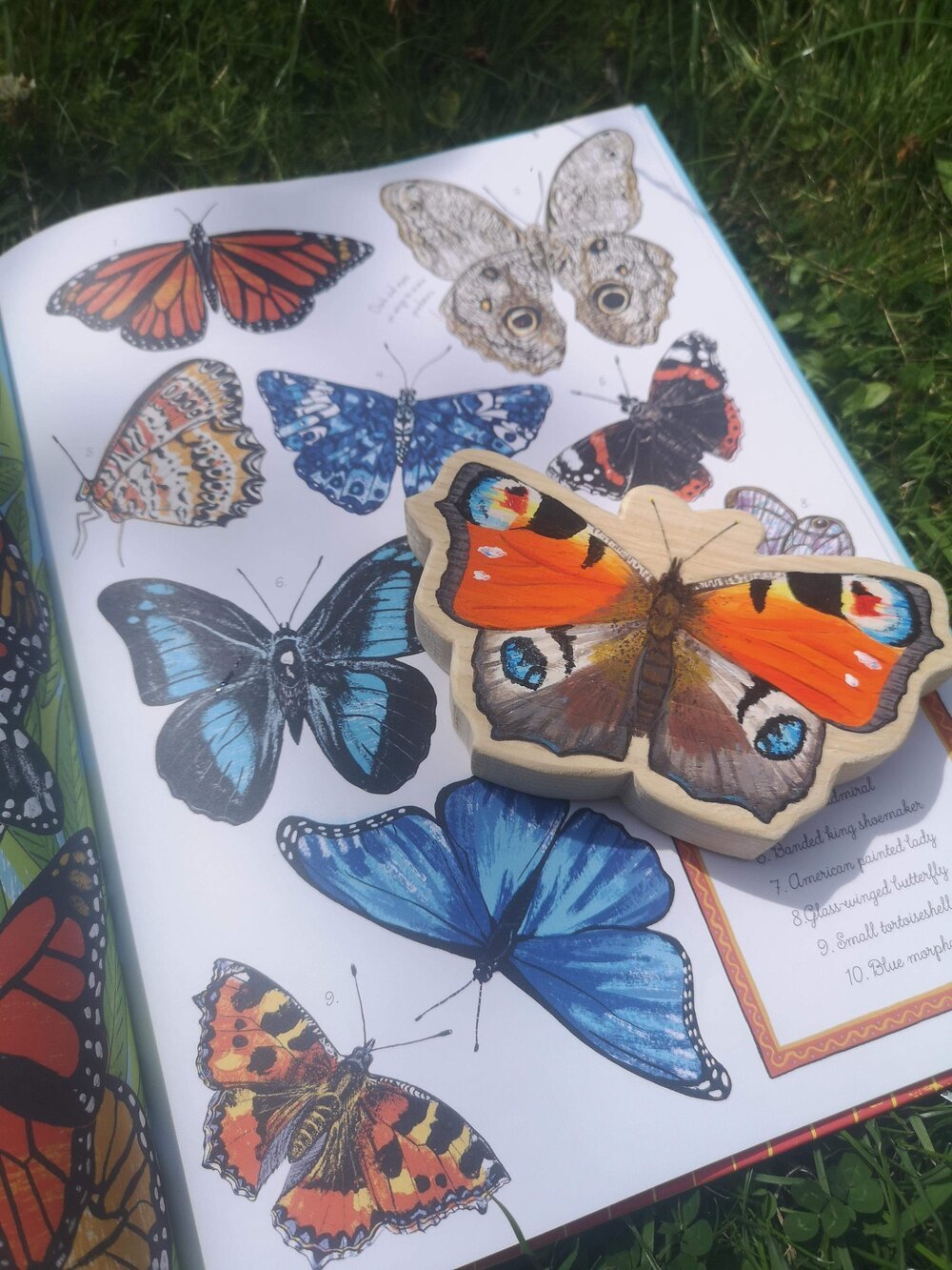 Butterflies and Moths A7 cards - At the Cherry Tree