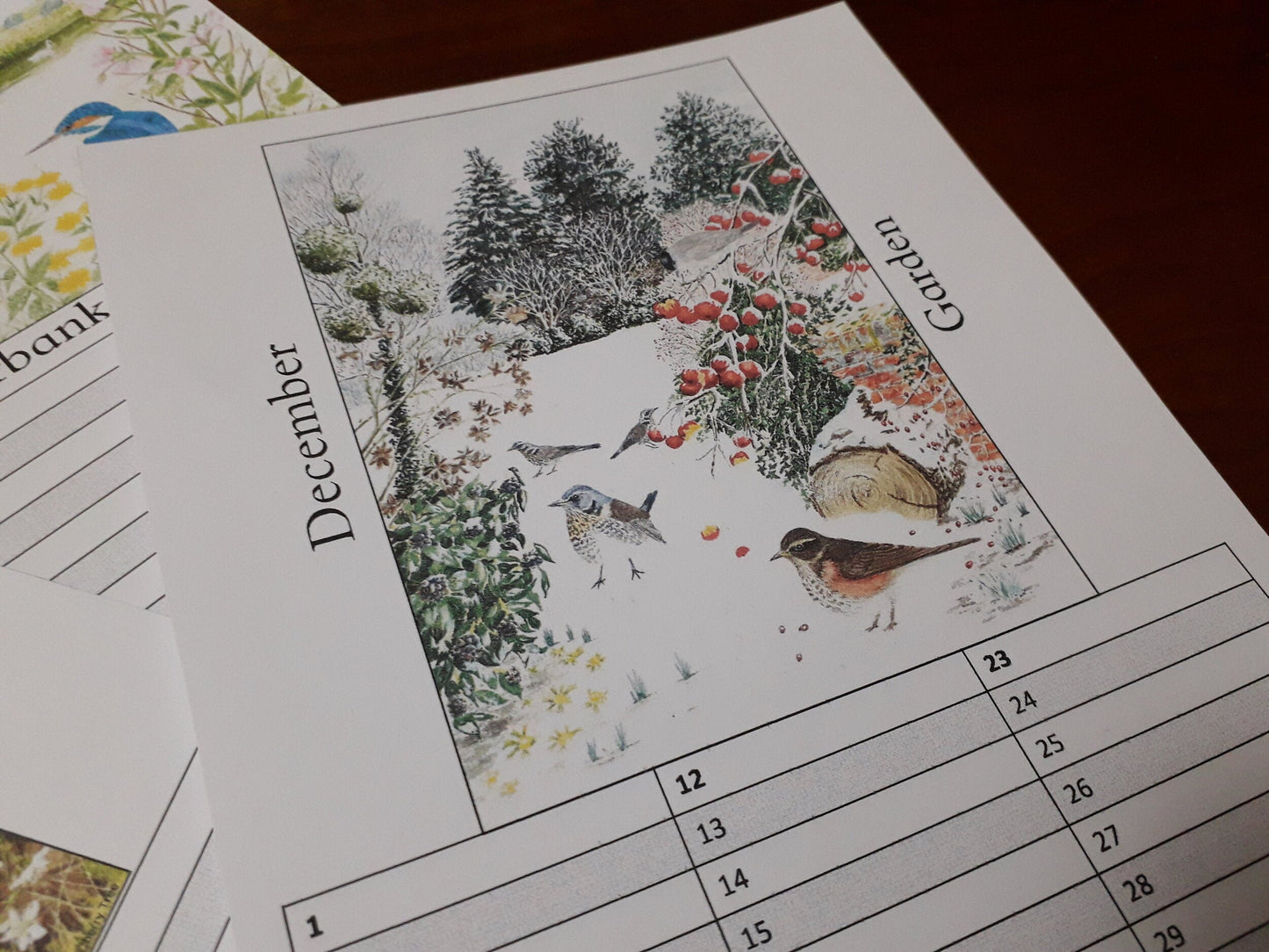 Calendar - PDF - At the Cherry Tree