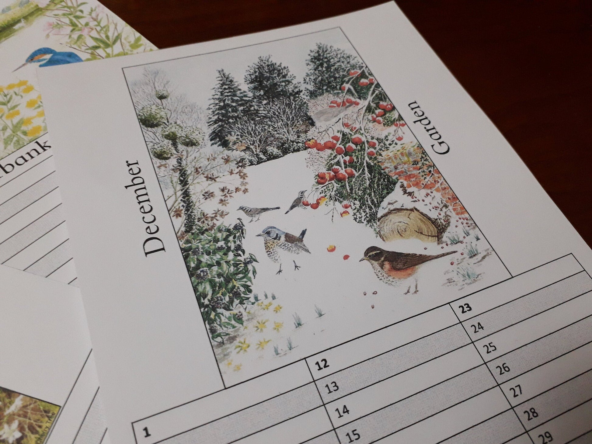 Calendar - PDF - At the Cherry Tree