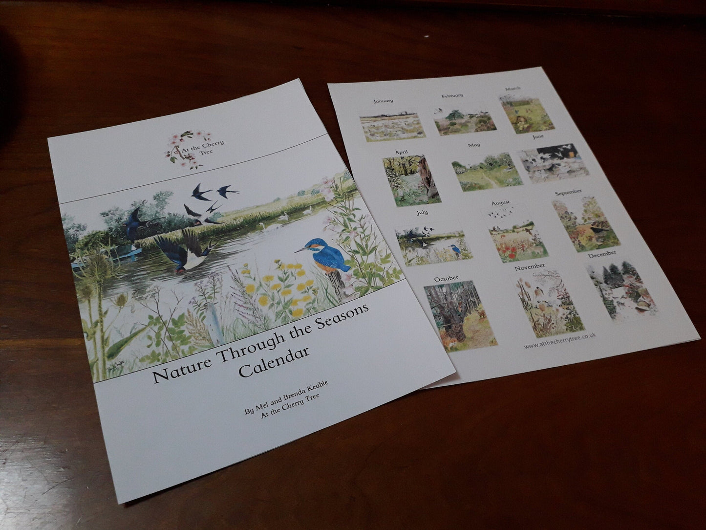 Calendar - PDF - At the Cherry Tree