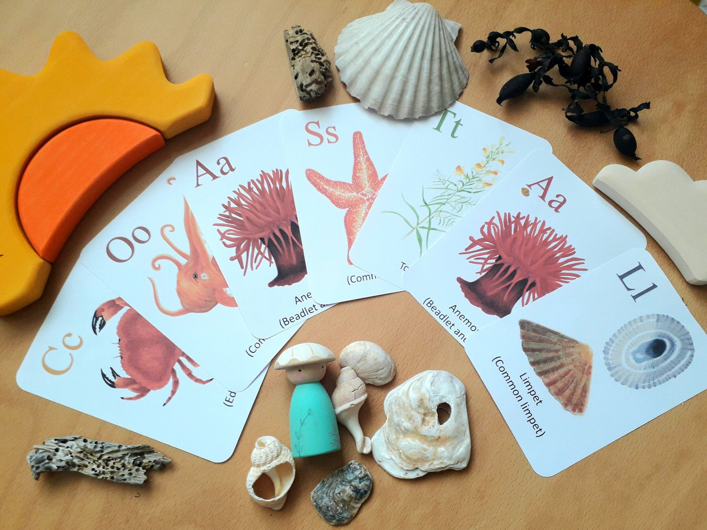 Coastal Alphabet - PDF - At the Cherry Tree