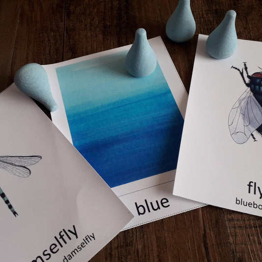 Colour matching cards - At the Cherry Tree