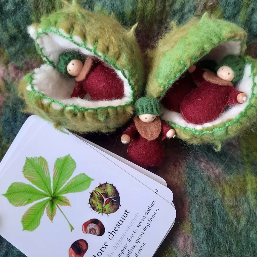 Conker Gnomes and Case Patterns - At the Cherry Tree