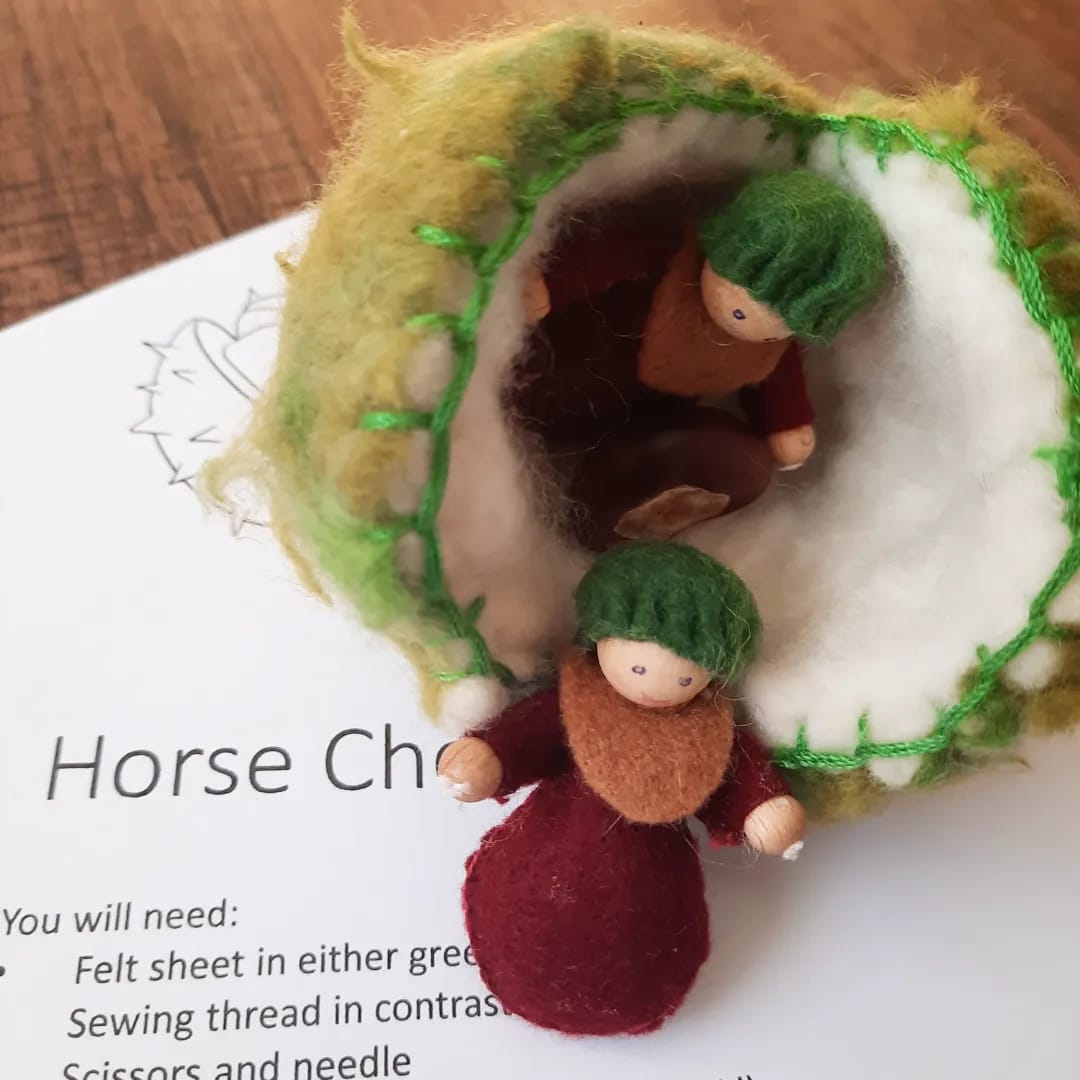 Conker Gnomes and Case Patterns - At the Cherry Tree
