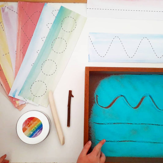 Pre - writing tracing and cutting pages - PDF - At the Cherry Tree