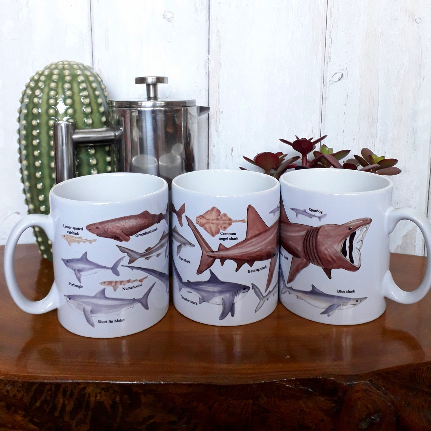 Sharks of the British Isles Mug - At the Cherry Tree