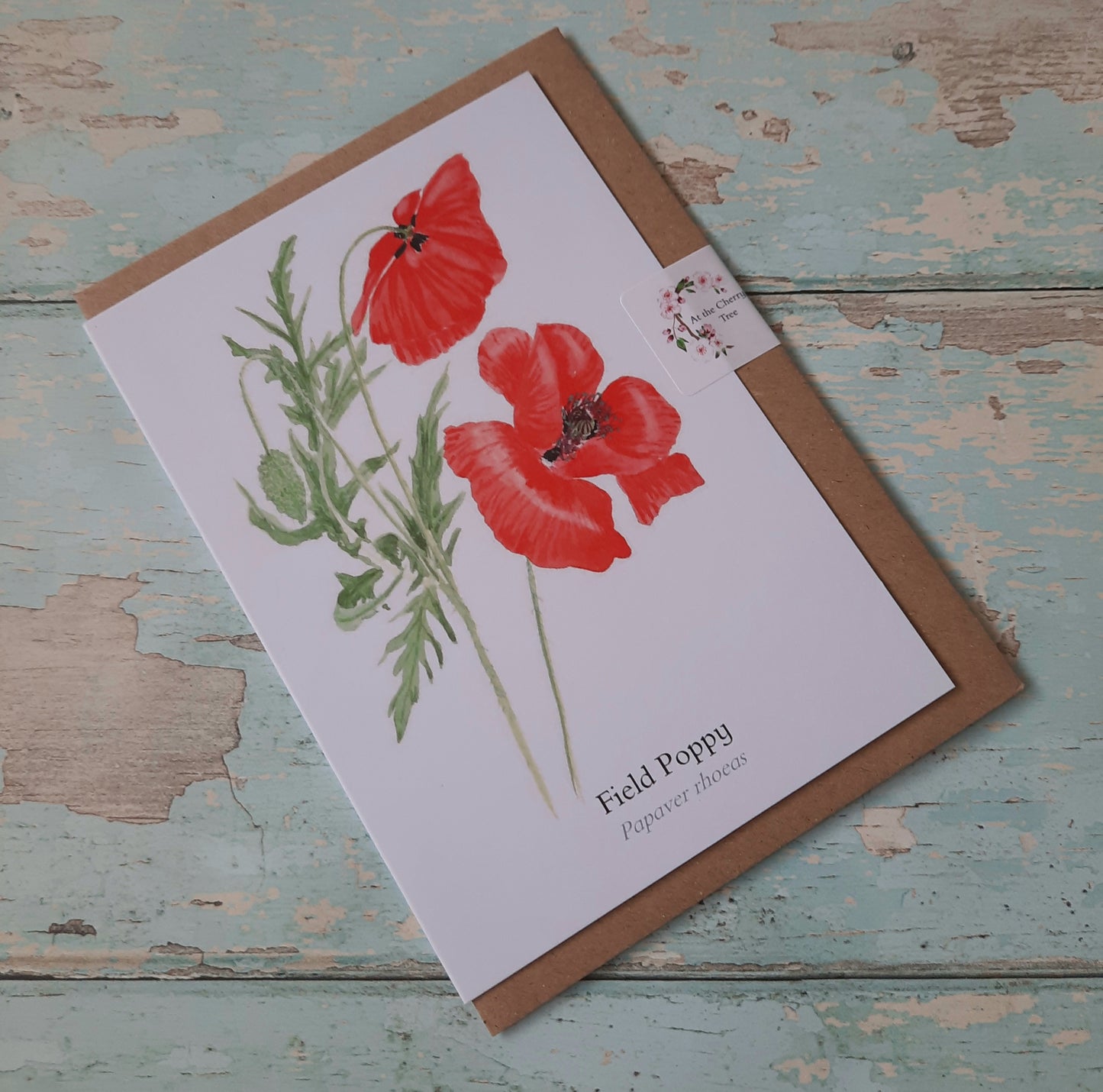 Poppy - Greetings Card