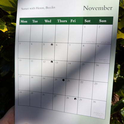 2025 Calendar - Reflections - At the Cherry Tree