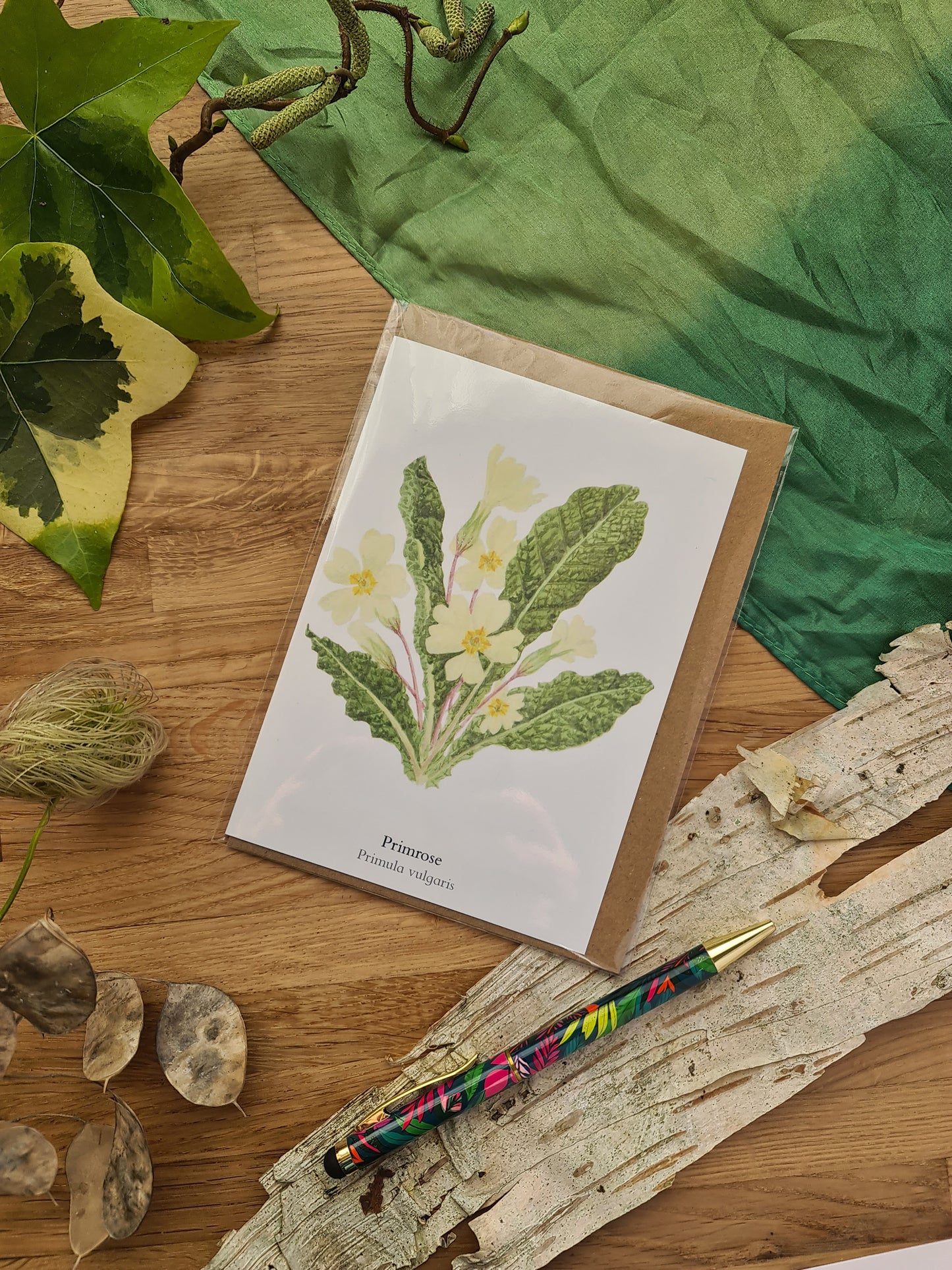 Primrose - Greetings Card