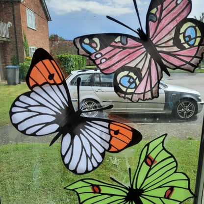 Butterfly Suncatchers - At the Cherry Tree