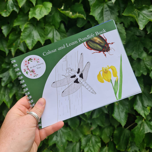 Colour and Learn - Pond Life - At the Cherry Tree