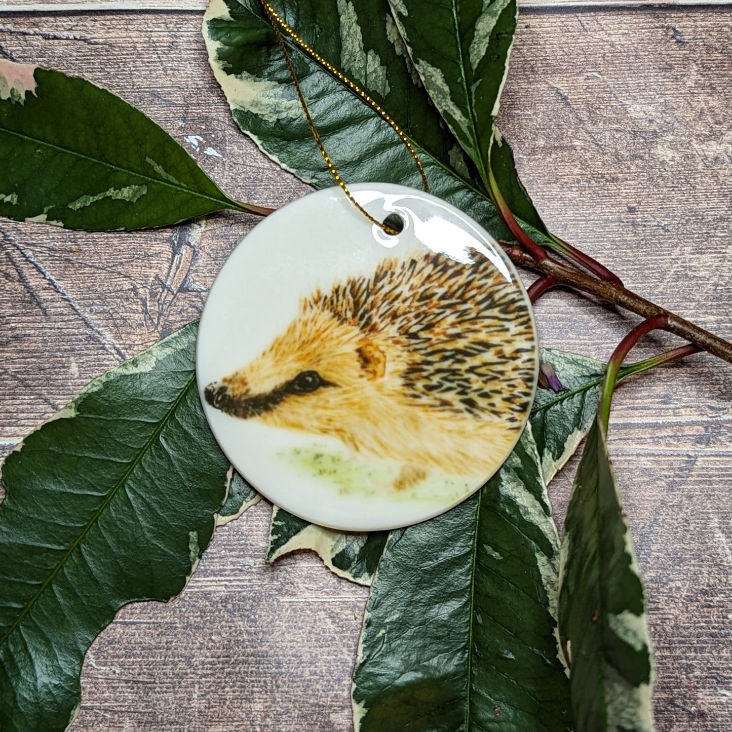 Hedgehog Decoration - At the Cherry Tree