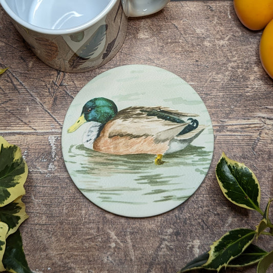 Mallard Coaster - At the Cherry Tree