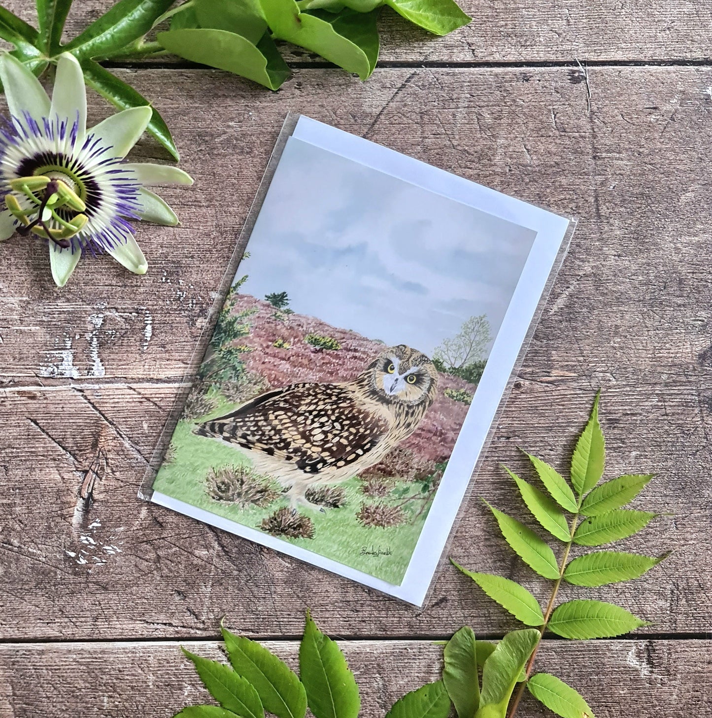 Overwintering - Greetings Card - At the Cherry Tree