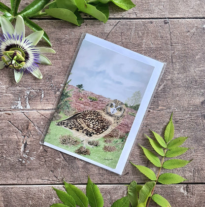 Overwintering - Greetings Card - At the Cherry Tree