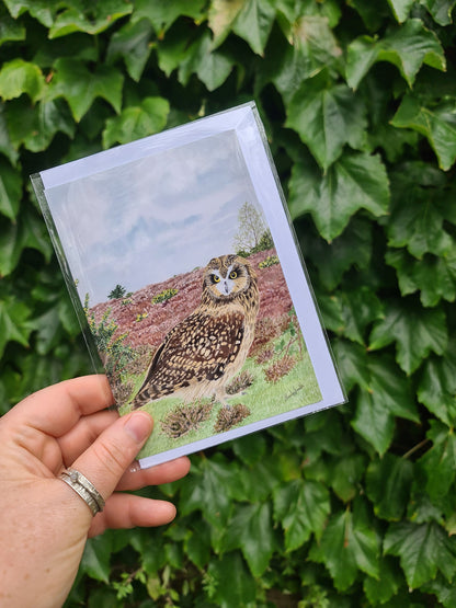 Overwintering - Greetings Card - At the Cherry Tree