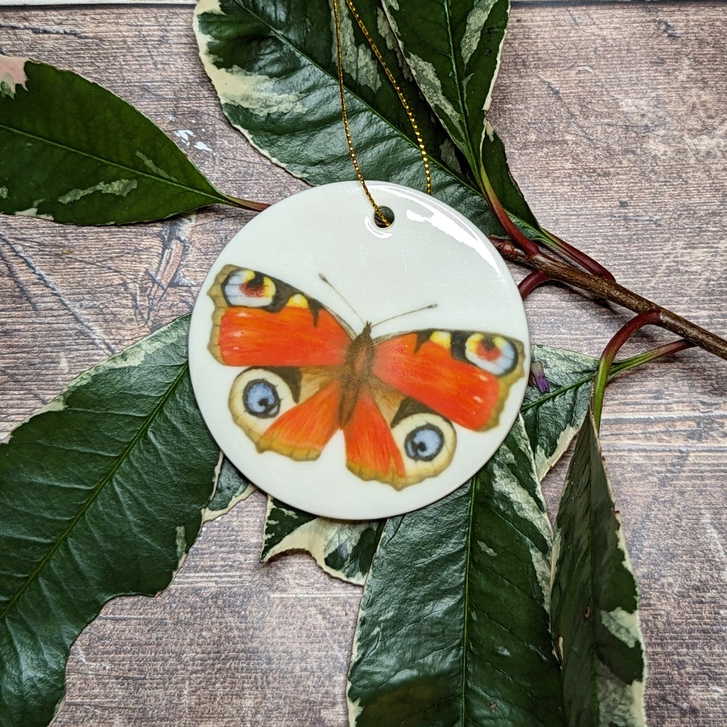 Peacock Butterfly Decoration - At the Cherry Tree