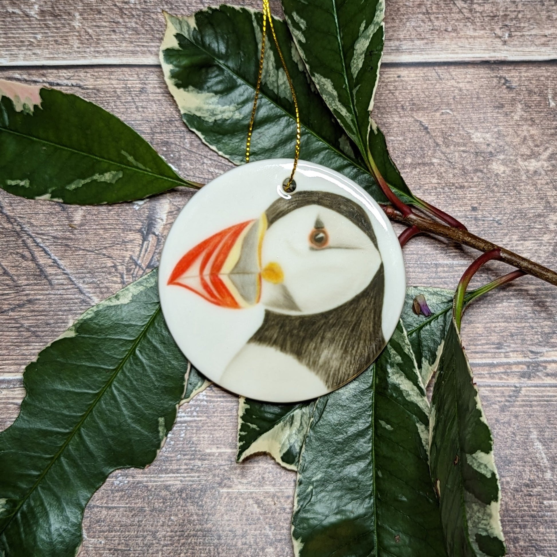 Puffin Decoration - At the Cherry Tree