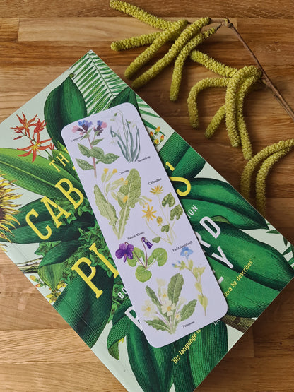 Spring Flower Identification Bookmark