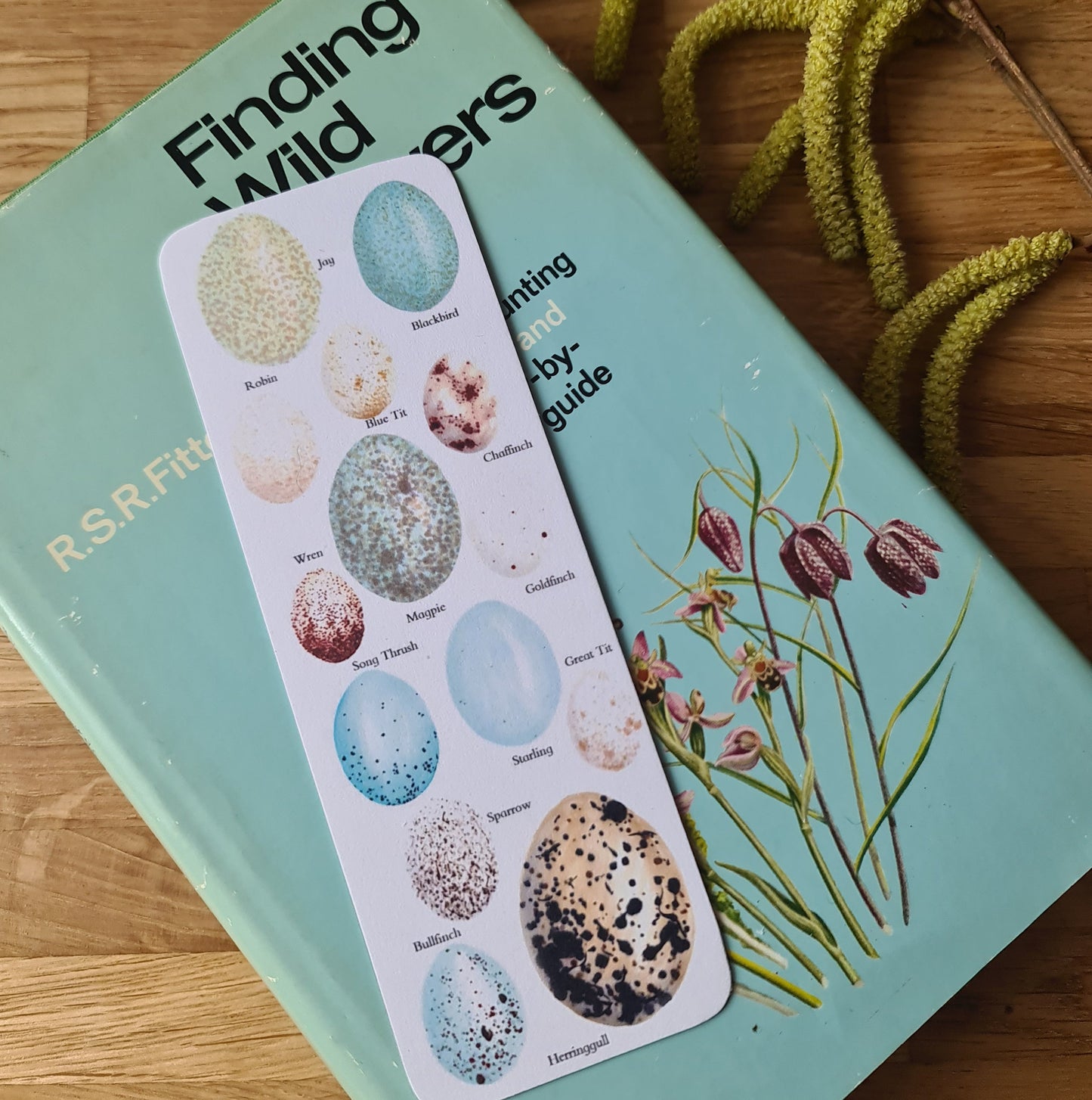 Birds Egg Identification Bookmark