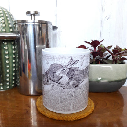 Running Hares Mug - At the Cherry Tree