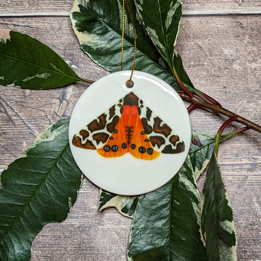 Tiger Moth Decoration - At the Cherry Tree