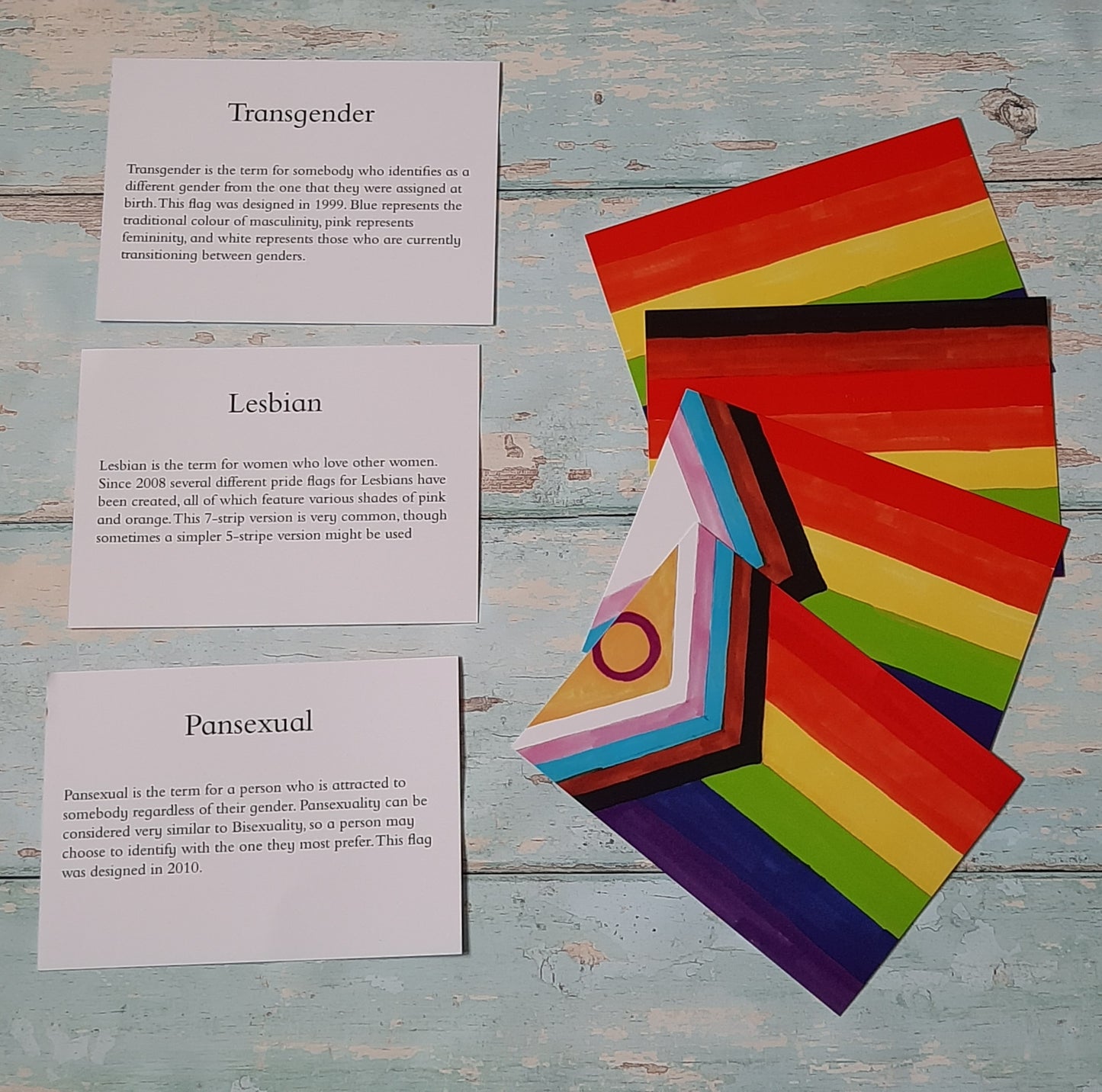 Pride Flags - A6 Cards