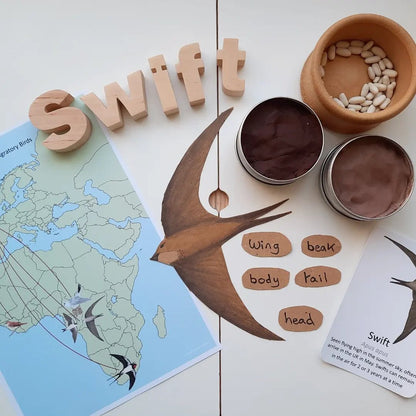 Summer migration map - At the Cherry Tree