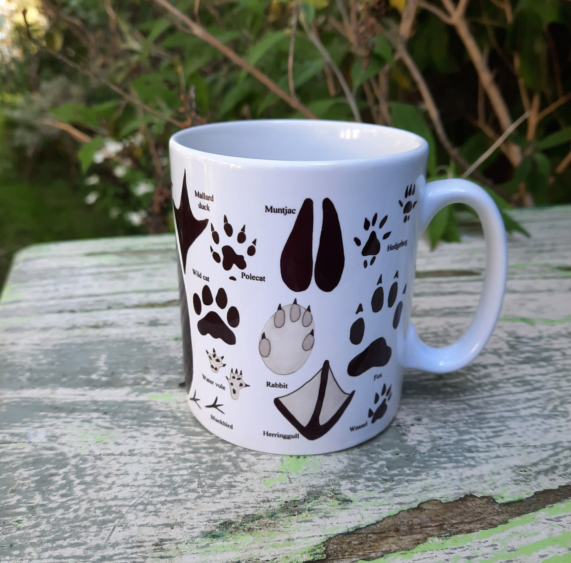 Tracks Mug - At the Cherry Tree