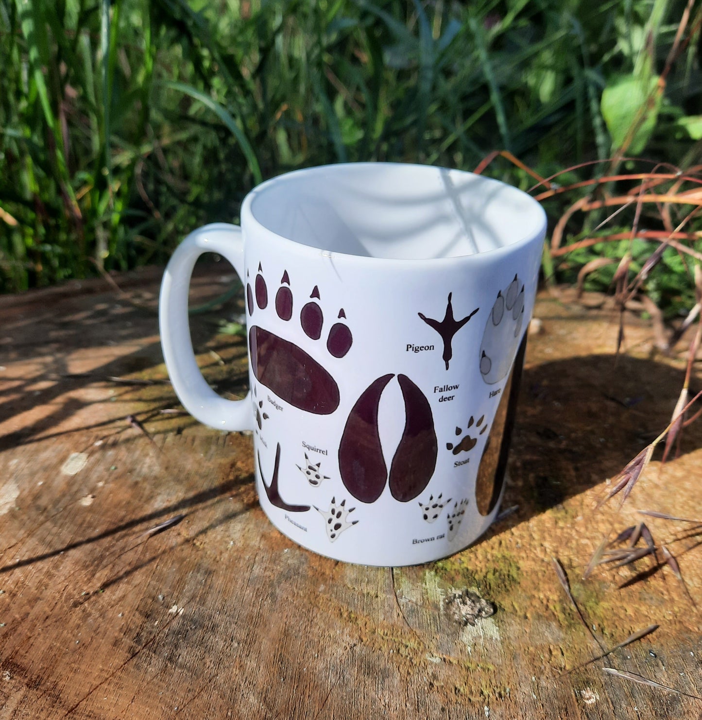 Tracks Mug - At the Cherry Tree