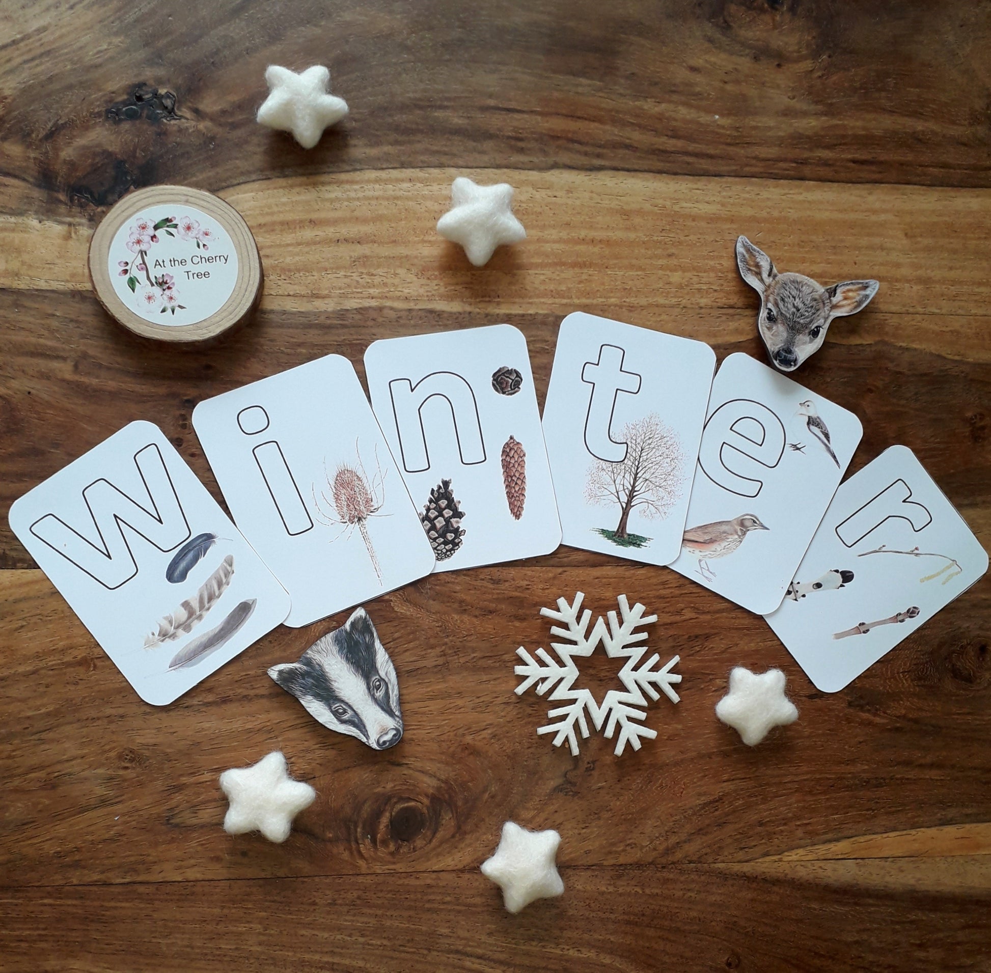 Winter letter pages - PDF - At the Cherry Tree